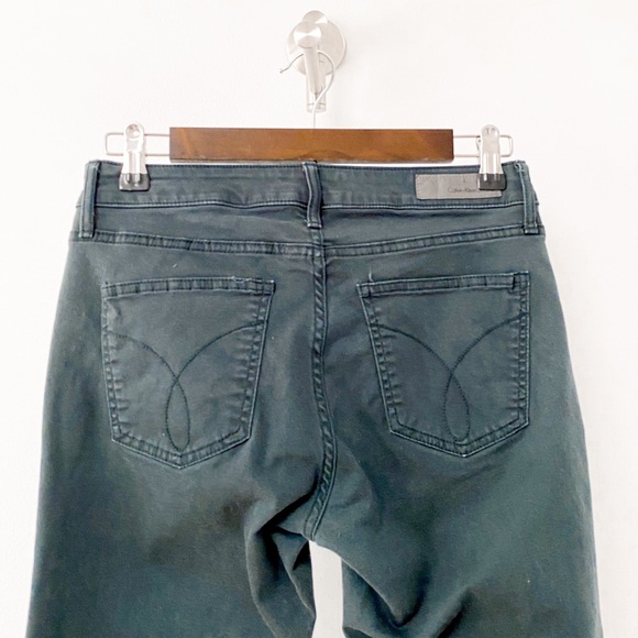 Calvin Klein Jeans Casual Winter‎ Preppy Holiday Chic Ankle Skinny Denim Jeans - Picture 4 of 10